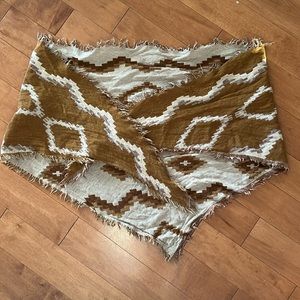 Wilfred Reversible Wool Blanket Scarf